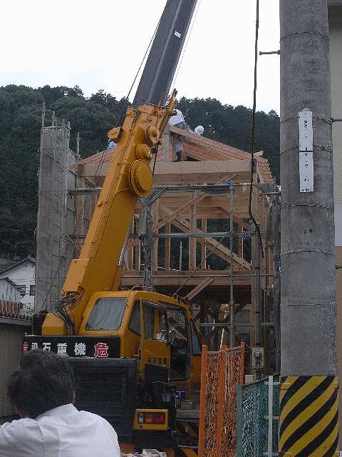 棟上げ次の日